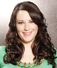 Long Curly   Dark Chocolate Brunette   Hairstyle- Visual Story