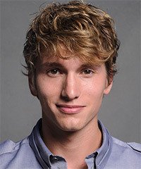 Benjamin Stone Short Wavy   Dark Blonde   Hairstyle