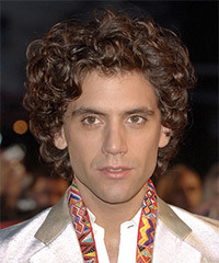 Mika Medium Curly    Chestnut Brunette   Hairstyle