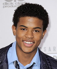 Trevor Jackson Short Curly   Black  Afro  Hairstyle  - Visual Story