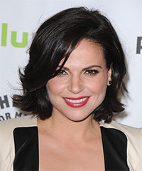 Lana Parrilla Short Straight Hairstyle