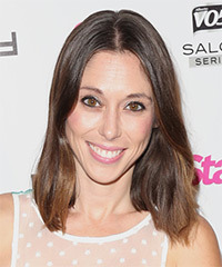 Jessica Luza Medium Straight Hairstyle