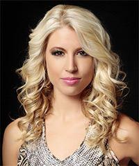 Long Blonde Hairstyle With Curls- Visual Story