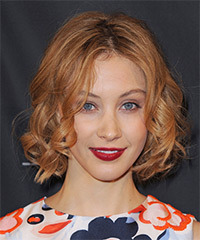 Sarah Gadon Short Curly    Ginger Red   Hairstyle