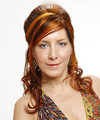 Half Up Half Down Loose Ginger Waves- Visual Story