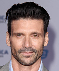 Frank Grillo Short Straight   Black    Hairstyle