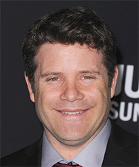 Sean Astin Short Wavy   Black    Hairstyle