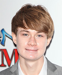 Austin Williams Medium Straight   Light Brunette   Hairstyle