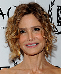 Kyra Sedgwick Short Curly   Dark Blonde   Hairstyle