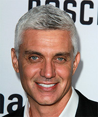 Jeff Griggs Short Straight   Light Grey   Hairstyle