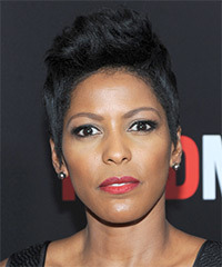 Tamron Hall Short Straight Ash Hairstyle