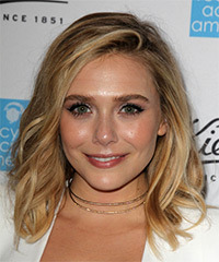 Medium Wavy    Hairstyle