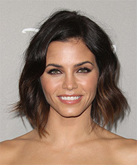 Jenna Dewan Medium Straight Dark Brunette Hairstyle