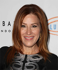Lisa Ann Walter Long Straight    Copper Red   Hairstyle
