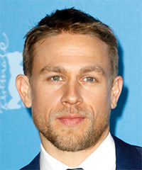 Charlie Hunnam Short Straight   Dark Blonde   Hairstyle