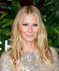 Gwyneth Paltrow Long Wavy   Light Champagne Blonde   Hairstyle  - Visual Story