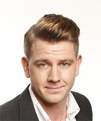 Short Dapper Haircut For Men With Retro Twist