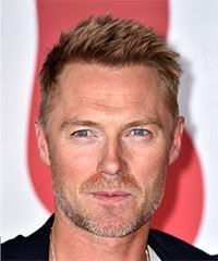 Ronan Keating Short Straight   Light Red   Hairstyle