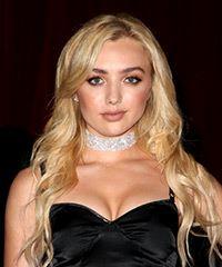 Peyton List Long Wavy    Blonde   Hairstyle   with Light Blonde Highlights- Visual Story