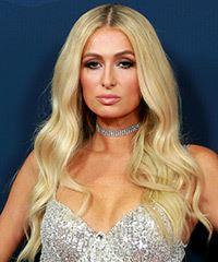 Paris Hilton Long Wavy   Light Blonde   Hairstyle  - Visual Story