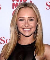 Hayden Panettiere Long Straight    Blonde   Hairstyle   with Light Blonde Highlights- Visual Story