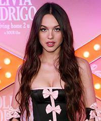 Olivia Rodrigo Long Wavy   Black    Hairstyle- Visual Story