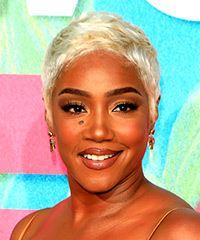 Tiffany Haddish     White Pixie  Haircut- Visual Story
