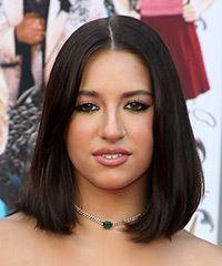 Mackenzie Ziegler Medium Straight   Black  Bob  Haircut