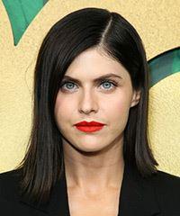 Alexandra Daddario Sleek Shoulder-Length Bob Haircut- Visual Story