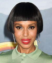 Kerry Washington Short Blunt Cut Bob