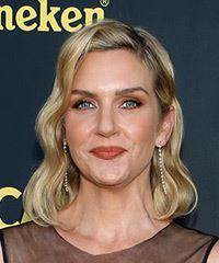 Rhea Seehorn Blonde Shoulder-Length Waves- Visual Story