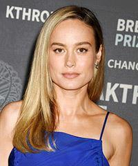 Brie Larson Long Blonde Hairstyle- Visual Story