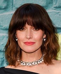 Rose Byrne Shoulder-Length Hairstyle