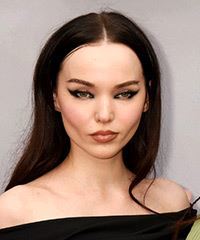 Dove Cameron Long Dark Brown Hairstyle- Visual Story