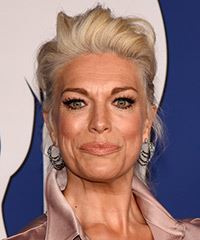 Hannah Waddingham Half-Up Hairstyle