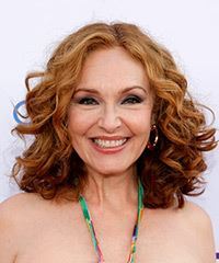 Amy Yasbeck Shoulder-Length Tight-Curl Bob
