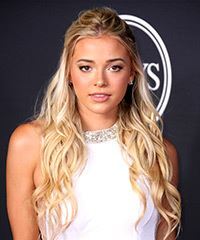 Olivia Dunne Long Blonde Hairstyle With Waves- Visual Story