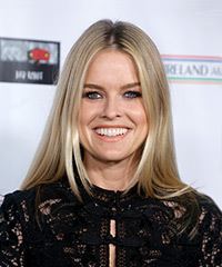 Alice Eve Long Blonde Hairstyle- Visual Story