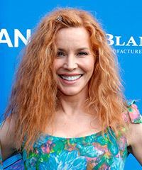 Kristen Dalton Long Copper Hairstyle With Tight Waves- Visual Story