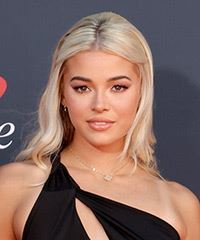 Olivia Dunne Long Platinum Hairstyle- Visual Story