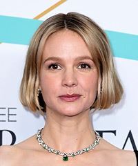 Carey Mulligan Short Chin-Length Bob Haircut- Visual Story