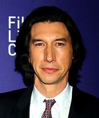 Adam Driver Medium-Length Hairstyle