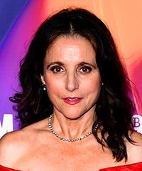 Julia Dreyfus Long Hairstyle With Curls- Visual Story