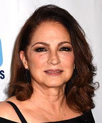 Gloria Estefan Wavy Hairstyle With Volume And Bounce- Visual Story