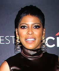 Tamron Hall Short Face-Framing Hairstyle