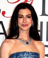 Anne Hathaway Long Carefree Hairstyle- Visual Story