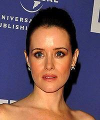 Claire Foy Updo Hairstyle With High Bun- Visual Story