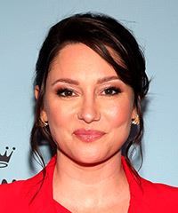 Chyler Leigh Updo Hairstyle