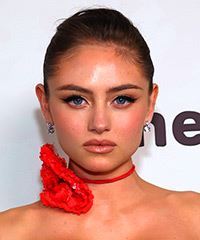 Leni Klum Elegant Updo Hairstyle- Visual Story