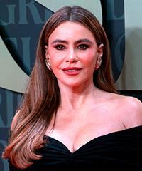 Sofia Vergara Long Smooth Hairstyle- Visual Story